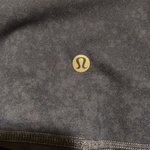 Lululemon Wunder Under 7’8 Navy Leggings Size 4 - Picture 4 of 5